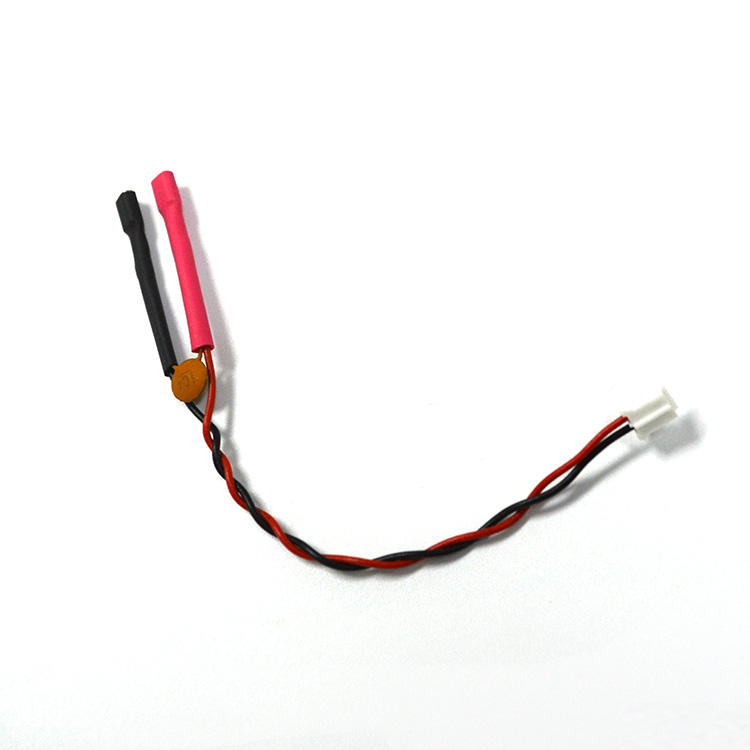 PH2.0-3P带电容端子线UL1061#28双头端子连接线